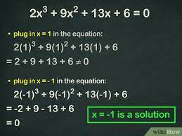 5,684 1 1 gold badge 12 12 silver badges 42 42 bronze badges. 3 Ways To Solve A Cubic Equation Wikihow
