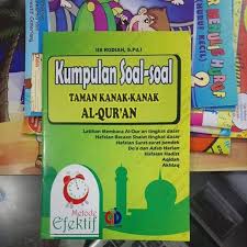 Contoh soal untuk anak tk besar dan tk kecil sangat cocok untuk membantu perkembangan otak si kecil. Kumpulan Soal Soal Tk Al Quran 51 Hal Dan Taman Pendidikan Al Quran Ci 78 Hal Shopee Indonesia