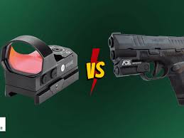 red dot vs laser sights best optic for