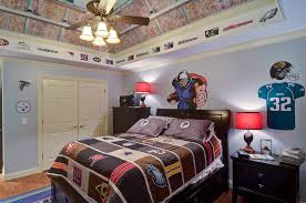 The vision for this ground floor sports room was to provide a comfortable space for the family while maximizing the seating for guests. Boys Sports Bedrooms Novocom Top