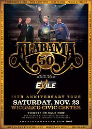 Alabama 50th Anniversary Tour With Special Guest Exile