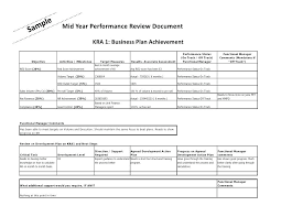 Sales Employee Performance Review Template Sales Opportunity
