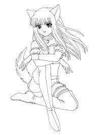 Free printable anime coloring pages. Cute Anime Face Girls Coloring Pages Coloring Home