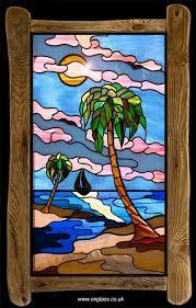 Stained Glass Palm Tree Stained Glass
