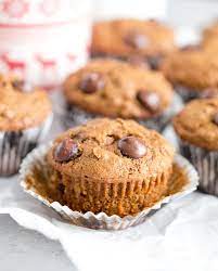 Gingerbread Chocolate Chip Muffins gambar png
