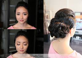 los angeles wedding asian bride makeup