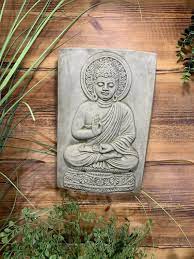 Stone Garden Buddha Oriental Wall