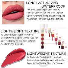 matte liquid lipstick pack