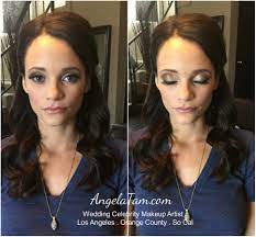 angela tam rachel bridal makeup