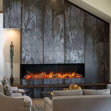 New Linear Fireplaces Stylish Modern
