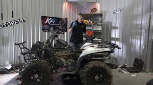 Swamped Atv Engine And Diff Oil Change Kawasaki Brute Force 750