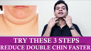 3 best exercises to remove double chin