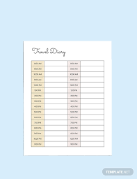 Free Blank Vacation Planner Word Pages Template Net
