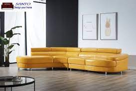 contemporary italian leather sectional