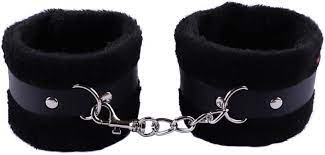 Amazon.com: Kicomvi Fluffy Handcuff Bracelet Soft Plush Leg Cuff Wrist  Binding Cuff Bracelets Anklets with Detachable Leash Chain for Women Men  Lover Couple Cosplay Yoga Jewelry-black: Clothing, Shoes & Jewelry