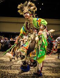 native american dance exhibition comes