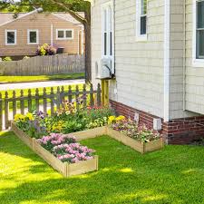 Outsunny Diy Five Box Raised Garden Bed