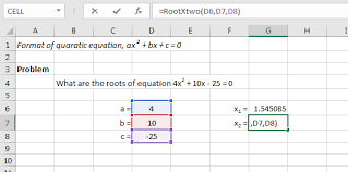 Finding Roots Of Quadratic Equation