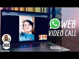 video calls via whatsapp web