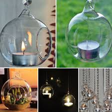 8 10 12cm Glass Baubles Ball Open Mouth