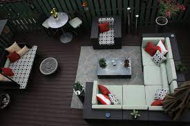 to furnish an outdoor room