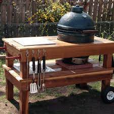 It provides sufficient space for preparing your ingredients however, small dimensions are necessary if you plan to buy a portable grill table since you will have to also factor in a compact size that can be. 17 Homemade Grill Table Plans You Can Build Easily