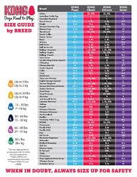 Size Guide Kong Company