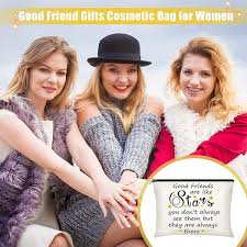 3 pieces good friend gifts cosmetic bag