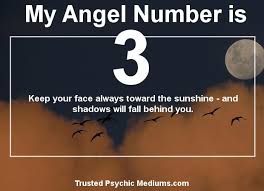 angel number 3 and its meaning