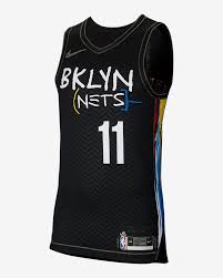 The suns' city edition jersey features a pixelated desert sunset that also forms the broad outline of camelback mountain. Brooklyn Nets City Edition Nike Nba Authentic Jersey Nike Au