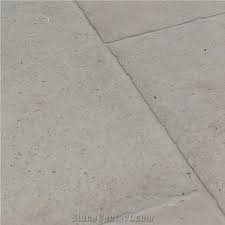 portland stone flooring aged from