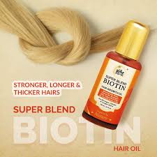 super blend biotin hair growth oil