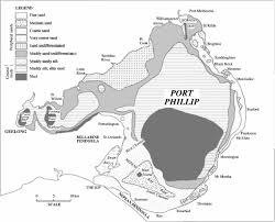 Seabed Sediment Distribution Map Of Port Phillip Showing The
