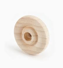 flat wooden wheels for toy vehicles