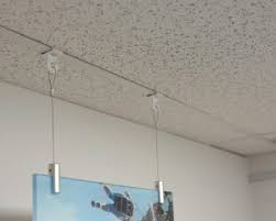 to hang objects from drop ceilings