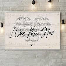 Lyrics © universal music publishing group, emi music publishing france. Home Furniture Diy Thank You For The Music Script Heart Song Lyric Music Gift Present Poster Print Celebrations Occasions