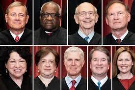 cur supreme court justices and who