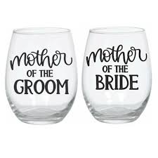 Bride Groom Wine Glass Gift Set