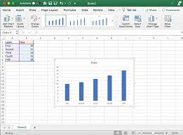 how to create bar charts in excel