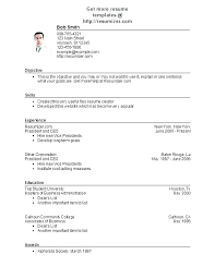 Different Kinds Of Resumes Examples Of Different Types Of Resumes