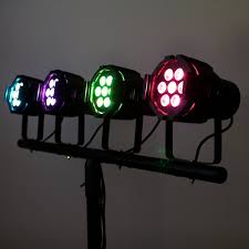 T Bar Light Kit W 4 Par 575 Lights