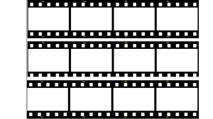 Film Strip Movie Reel Edible Personalised Photo A4 Cake Wrapper And Now A3 Available