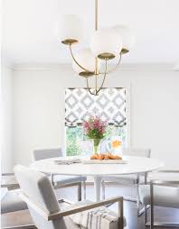 Mitzi Carrie Chandelier White Dining Room Hudson Valley Lighting Style Me Pretty Living
