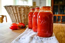 canned tomato sauce recipe waterbath
