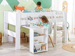 Mid Sleeper Bed For Kids With Desks