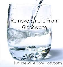 dishwasher smell cloudy glasses