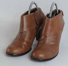 Matalan Womens Uk Size 6 Brown Leather Ankle Boots 50 70