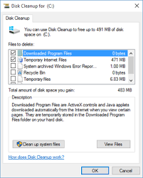 If you don't clean your computer, before long you'll encounter low disk space. Disk Cleanup Wikipedia