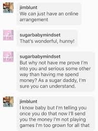 Sugar baby also can ask sims. Sugar Baby Mindset
