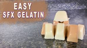 how to make sfx gelatin at home you